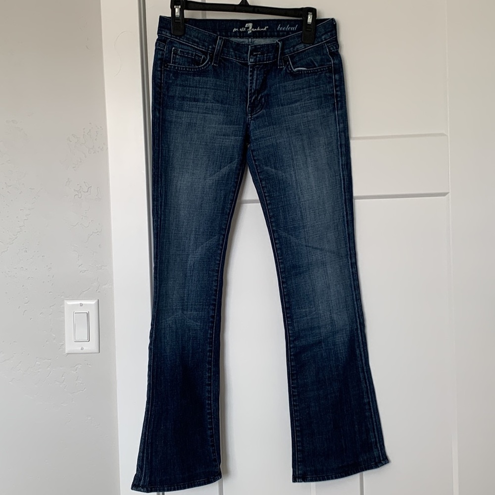 7 FOR ALL MANKIND - A Pockets- blue jeans- Size 27